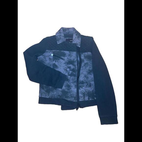 Small Hurley Black & Gray Zip Jacket/Coat/Sweatshirt/Biker Women's Very Nice​​ - Picture 1 of 7